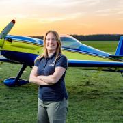 Pilot Emily Collett who died in a plane crash in Oxfordshire on August 24. Picture: British Aerobatics Association