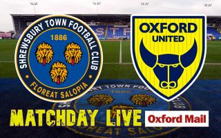 UPDATES: Shrewsbury Town v Oxford United – live