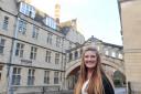 Hayley Beer-Gamage, chief executive of Experience Oxfordshire, by the Bridge of Sighs in Oxford