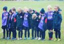 Didcot Town’s under sevens, pictured before lockdown, exceeded all expectations in a charity challenge