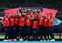 England celebrate their T20 World Cup win over Pakistan. Picture: PA