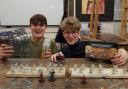 Thomas and Fred, the Wallingford Warhammer club leaders.