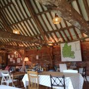 The Cartshed Cafe, Preston Crowmarsh, near Wallingford. Picture: Sophie Grubb