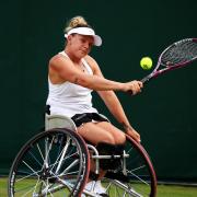 Jordanne Whiley at Wimbledon Picture: LTA