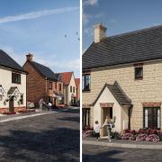 The new homes at Temple Gate, Marcham have gone on sale. Picture: Pye Homes