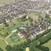 An artist's impression of what the site would look like. Picture by David Wilson Homes.