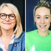 Emma Kennedy and Kellie Shirley are taking part in Step Up September in support of anti-poverty charity the Trussell Trust.