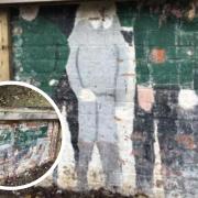 MURAL: Mural from the 1990s discovered at Oxfordshire primary school