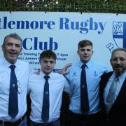 Littlemore Rugby Club saw two fathers and sons make history