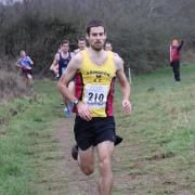 Alex Wall-Clarke on his way to finishing third during the third round of the Oxford Mail Cross Country League Picture: Barry Cornelius