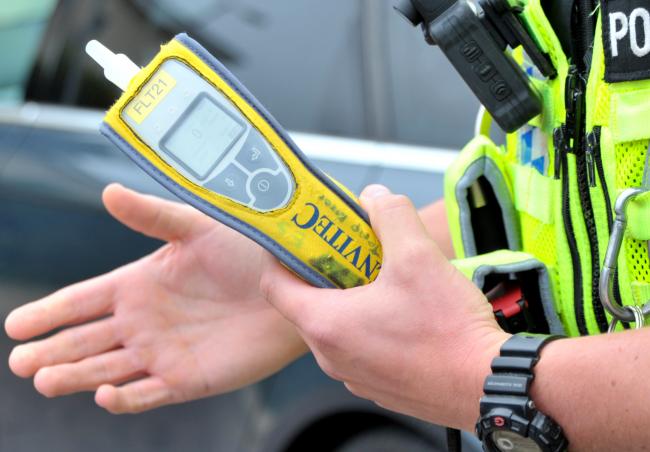 File image of breathalyser test Picture: DAVE COX/NQ