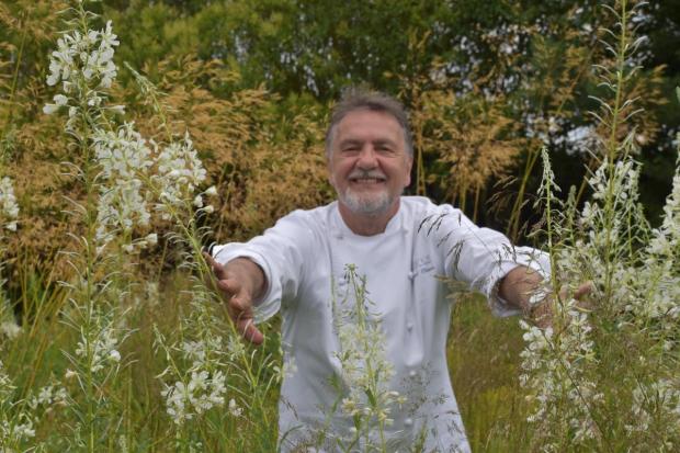 Herald Series: Raymond Blanc at Le Manoir in the summer Picture: Tim Hughes