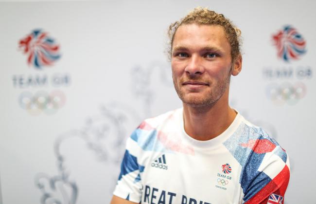 Windsurfer Tom Squires is less than 24 hours from making his Olympic debut Picture: David Davies/PA Wire