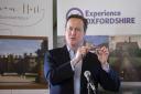 David Cameron addresses a tourism conference at Eynsham Hall in 2016              Picture: Damian Halliwell