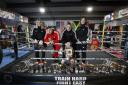 Didcot Boxing Academy - Steph Page, Kieran Davis, Dion Bond and Verity Bond. (Ed Nix)