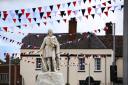 Jubilee bunting in Wantage. Picture: Ed Nix.