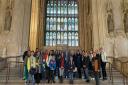 VISIT: Oxfordshire MP welcomes Ukrainian refugees to parliament