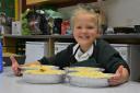 Lizzie, a pupil at The Manor Preparatory School in Abingdon who started a food initiative to feed the homeless
