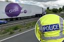 Officers spotted a “suspicious vehicle” in a lay-by near parked lorries on the A34 at Abingdon