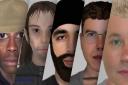 Thames Valley Police releases a number of E-fit images