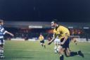 Joey Beauchamp celebrates a goal against Reading in March 1998