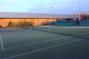 The current courts at the White Horse Leisure and Tennis Centre