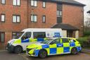 Police at scene of Spenlove Close incident in Abingdon.