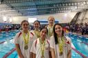 Witney and District Swimming Club athletes celebrate