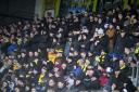 Oxford United fans at the Kassam Stadium earlier this season
