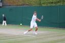 Alexis Canter at Wimbledon last year