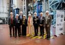 Princess Astrid of Belgium meets scientists at UKAEA.