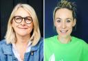 Emma Kennedy and Kellie Shirley are taking part in Step Up September in support of anti-poverty charity the Trussell Trust.