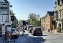 LIGHTS: Temporary traffic lights on Abingdon Bridge have cost almost £87k. Picture by Newsquest