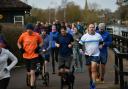 Runners taking on Abingdon Parkrun. Credit: Tim Scott