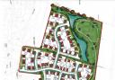 The 175 homes would be built to the east of Sutton Courtenay