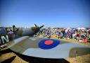 A Spitfire at Abingdon air show