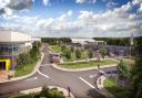 Artists' impressions of what the new Grove Business Park will look like after a 220,000sq ft development. Picture: Bidwells