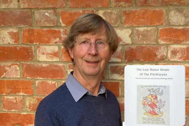 Author aims to support Wantage history by raising funds with his latest book