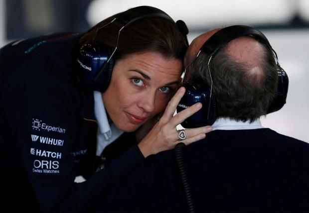 Herald Series: Sir Frank Williams and daughter Claire were both involved with the F1 team he founded (David Davies/PA)