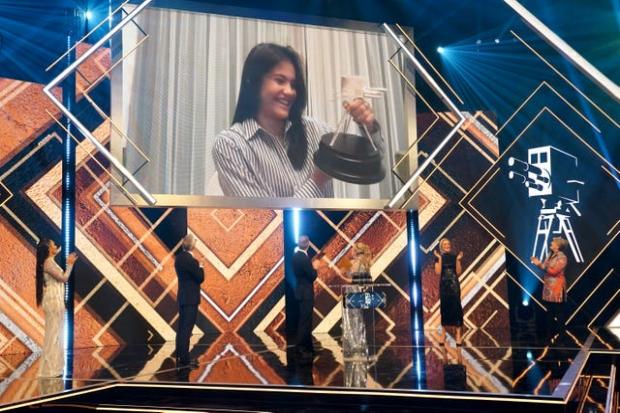 Emma Raducanu is crowned BBC Sports Personality of the Year (David Davies/PA)