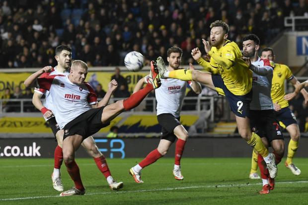 Oxford United have struggled for goals so far in January Picture: David Fleming