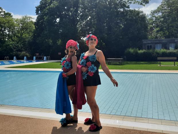Herald Series: Lido Ladies at Abbey Meadow pool