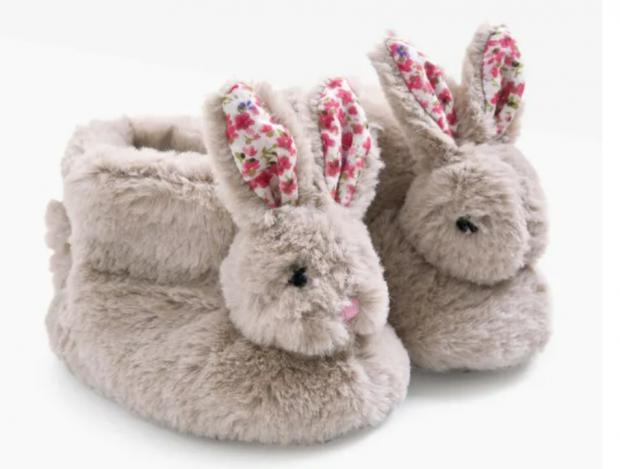 Herald Series: Mocha Rabbit slippers. Credit: Jo Jo Maman Bébé