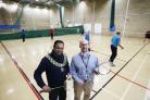 The Willowbrook Leisure Centre in Didcot has been refurbished.
Pictured here is Didcot Mayor Cllr Mocky Khan with Nick White from the centre.
18/01/2022
Picture by Ed Nix