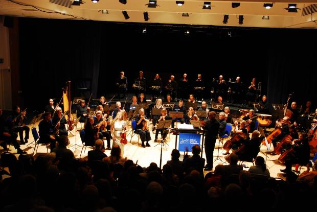 Herald Series: Didcot Orchestra perform at the Wantage Beacon. Picture: Jeremy Neep