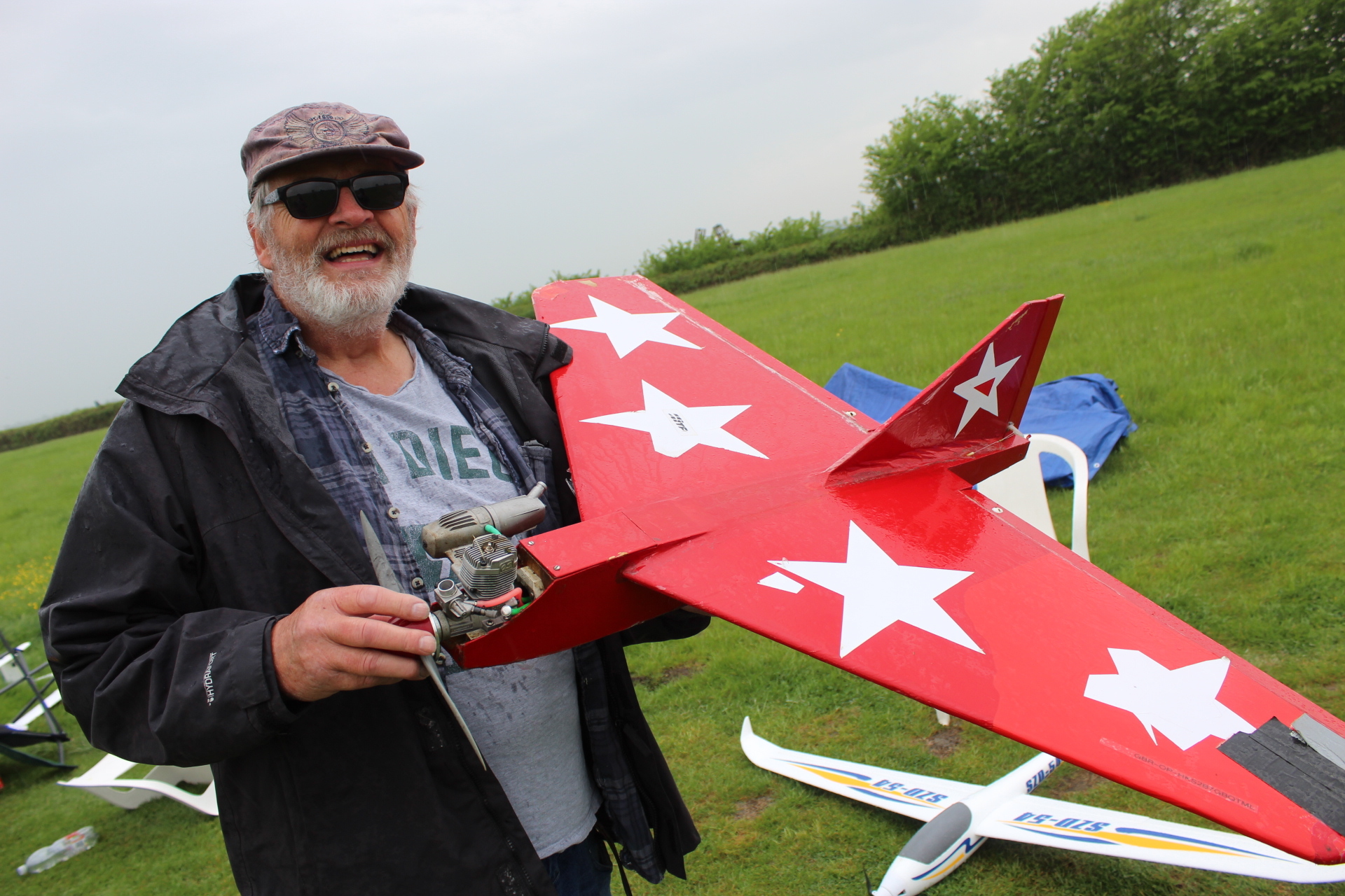North Berks Radio Model Aircraft Society takes part in the Guinness World Record attempt at their East Hanney airfield on Sunday, May 15 Pictured: Chris Hunt