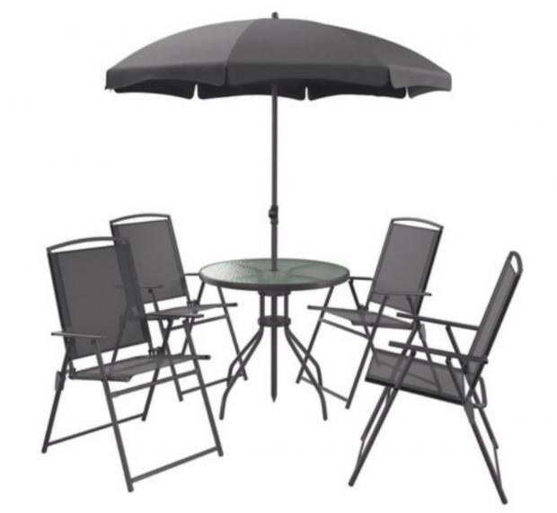 Herald Series: Livarno Home Patio Set with Parasol (Lidl)