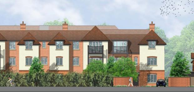 Herald Series: The new proposed retirement apartments (Beechcroft Developments)