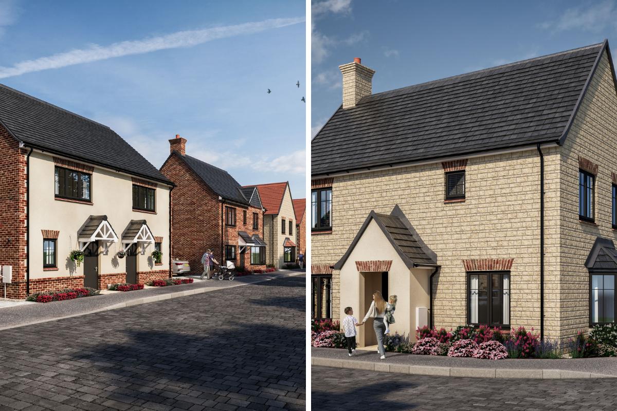 The new homes at Temple Gate, Marcham have gone on sale. Picture: Pye Homes