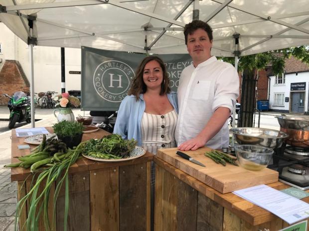 Herald Series: Simon and Claire from Hartley's Cookery School 